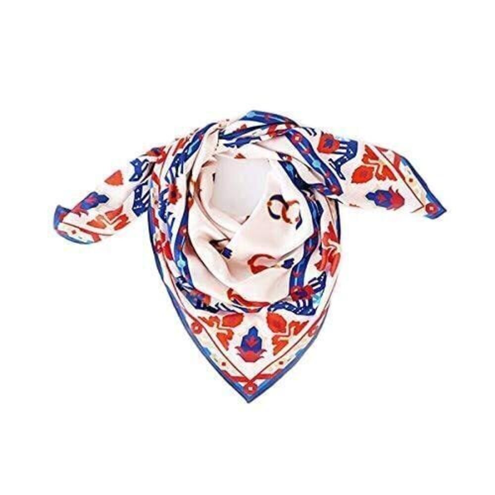 8168 Armenian Alphabet Bird Letters Trchnakir Scarf 35" x 35", Mashtots